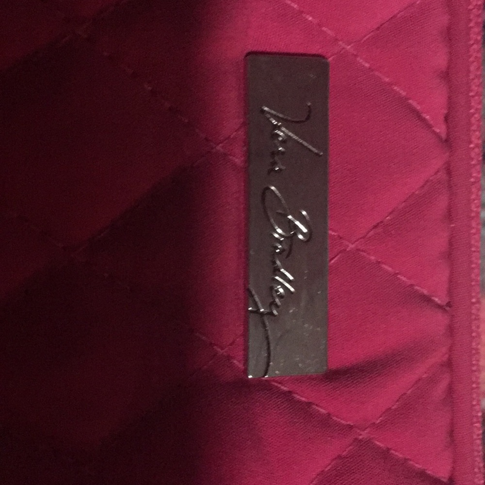 Vera Bradley makeup and hair bag